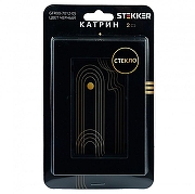 Рамка для двойной розетки Stekker Катрин 39571 цвет Черный-2