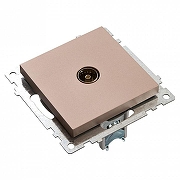 ТВ-розетка без рамки Stekker Катрин 39600 цвет Бежевый-4