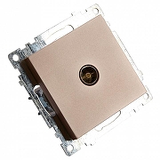 ТВ-розетка без рамки Stekker Катрин 39600 цвет Бежевый-6