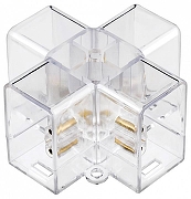 Соединитель угловой X-образный для модульных светильников Lightstar Var1eta 450004 IP 20