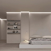 Профиль для контурной подсветки ГКЛ потолка Arlight ARH-CEIL 45554 цвет белый-2