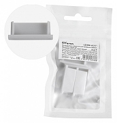 Заглушка для профиля Feron LD386 48261 цвет белый