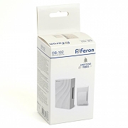 Звонок проводной Feron DB-102 48806 цвет Белый-1