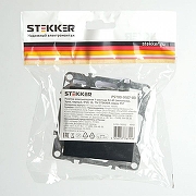 Розетка Ethernet RJ-45 без рамки Stekker Эрна 49151 цвет Черный-2