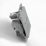 ТВ-розетка и розетка Ethernet RJ-45 без рамки Stekker GLS00-7106-03 49183 цвет Черный-2