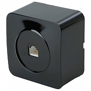 Розетка Ethernet RJ-45 Stekker София 49312 цвет Черный