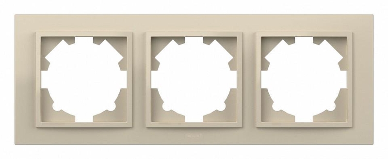 Рамка на 3 поста Elbi Eleсtriс Zena 500-010300-227 