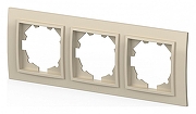 Рамка на 3 поста Elbi Eleсtriс Zena 500-010300-227 цвет Бежевый-1