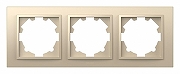 Рамка на 3 поста Elbi Eleсtriс Zena 500-012500-227 цвет Слоновая кость