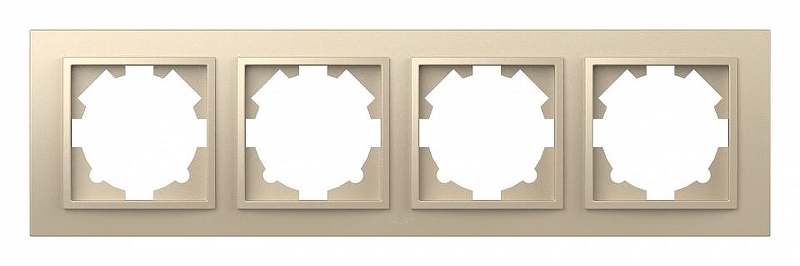 Рамка на 4 поста Elbi Eleсtriс Zena 500-012500-228 