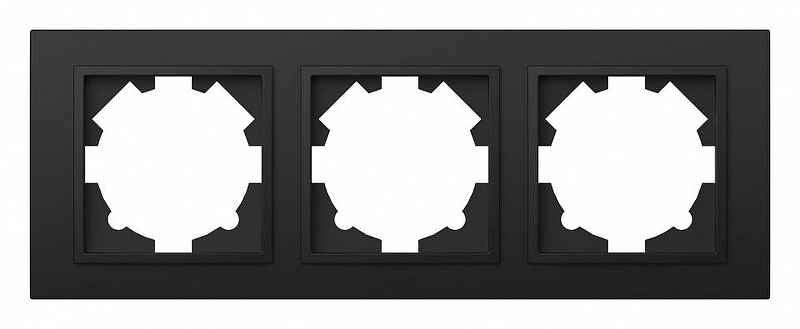 Рамка на 3 поста Elbi Eleсtriс Zena 500-014800-227 