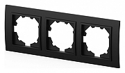 Рамка на 3 поста Elbi Eleсtriс Zena 500-014800-227 цвет Черный-1