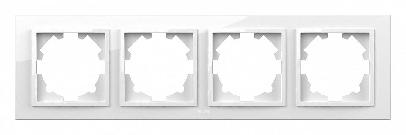 Рамка на 4 поста Elbi Eleсtriс Zena 500-015600-228 