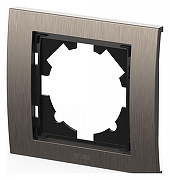 Рамка на 1 пост Elbi Eleсtriс Zena 500-073000-271 цвет Металлик-1