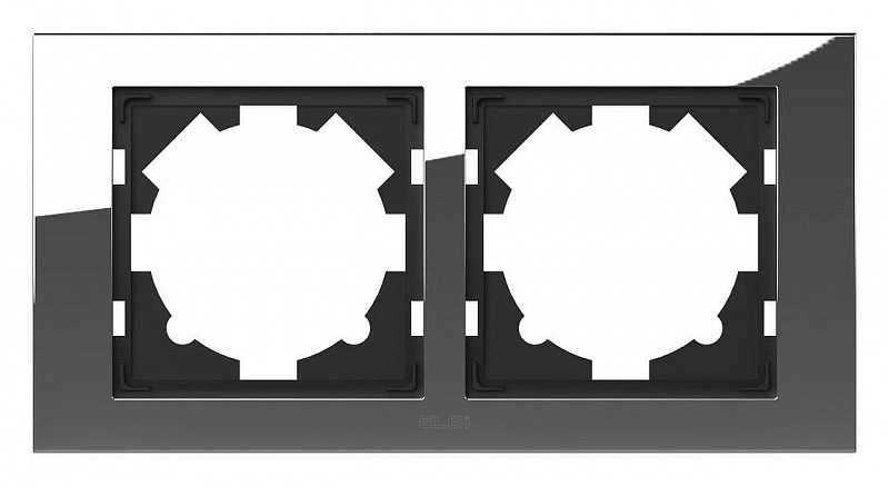 Рамка на 2 поста Elbi Eleсtriс Zena 500-073100-226 