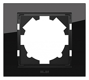 Рамка на 1 пост Elbi Eleсtriс Zena 500-073300-271 цвет Жемчужный, Черный