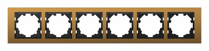 Рамка на 6 постов Elbi Eleсtriс Zena 500-073500-252 
