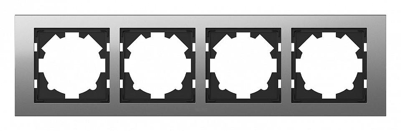 Рамка на 4 поста Elbi Eleсtriс Zena 500-073600-228 