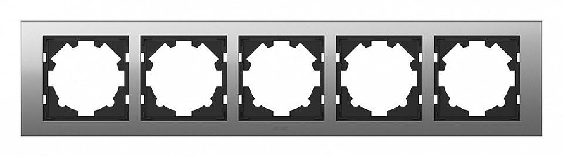 Рамка на 5 постов Elbi Eleсtriс Zena 500-073600-250 