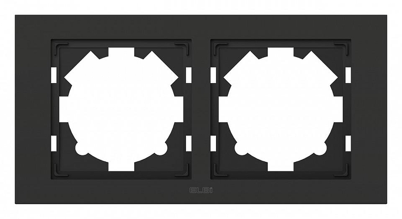 Рамка на 2 поста Elbi Eleсtriс Zena 500-073700-226 