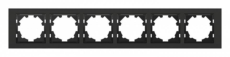 Рамка на 6 постов Elbi Eleсtriс Zena 500-073700-252 