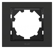 Рамка на 1 пост Elbi Eleсtriс Zena 500-073700-271 цвет Черный