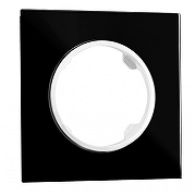 Рамка на 1 пост Arte Milano am-502.01 502.01-1.black цвет Черный