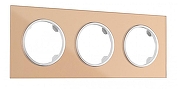 Рамка на 3 поста Arte Milano am-502.01 502.01-3.shampan цвет Бежевый