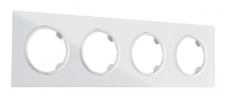 Рамка на 4 поста Arte Milano am-502.01 502.01-4.white 