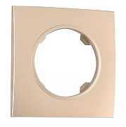 Рамка на 1 пост Arte Milano am-502.04 502.04-1.shampan цвет Бежевый