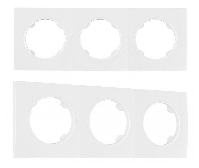 Рамка на 3 поста Arte Milano am-502.04 502.04-3.white 