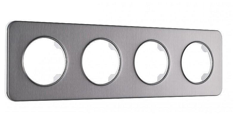 Рамка на 4 поста Arte Milano am-502.07 502.07-4.grey 