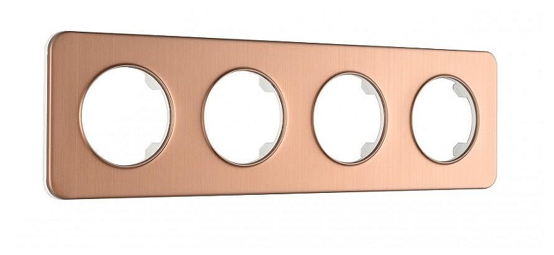 Рамка на 4 поста Arte Milano am-502.07 502.07-4.pink 