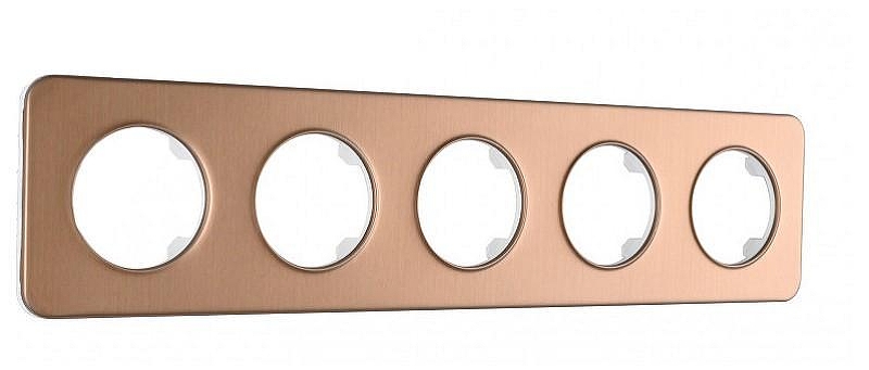 Рамка на 5 постов Arte Milano am-502.07 502.07-5.brown 