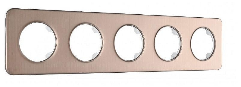 Рамка на 5 постов Arte Milano am-502.07 502.07-5.shampan 