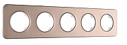 Рамка на 5 постов Arte Milano am-502.07 502.07-5.shampan цвет Бежевый