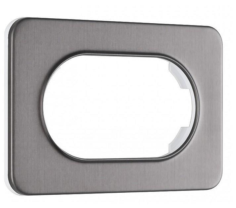 Рамка для двойной розетки Arte Milano am-502.07 502.07-double.grey 