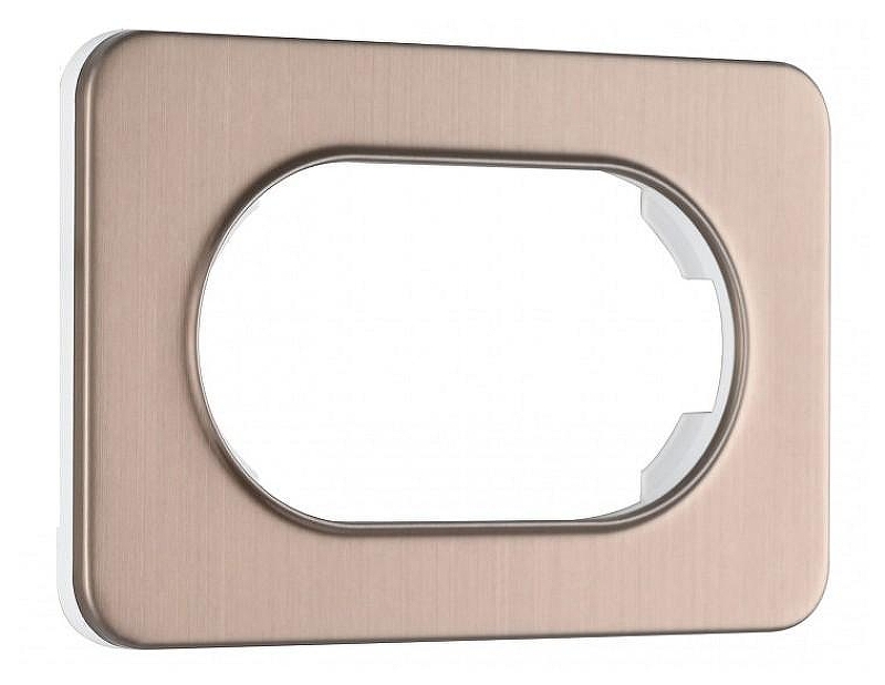 Рамка для двойной розетки Arte Milano am-502.07 502.07-double.shampan 