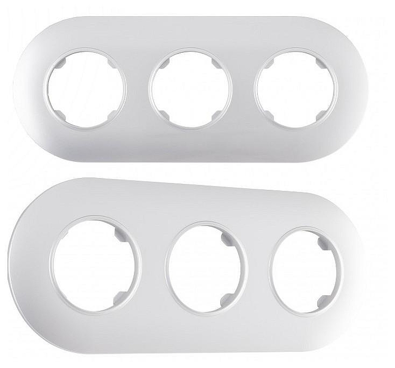 Рамка на 3 поста Arte Milano am-502.08 502.08-3.silver 