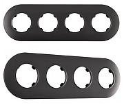 Рамка на 4 поста Arte Milano am-502.08 502.08-4.black цвет Черный