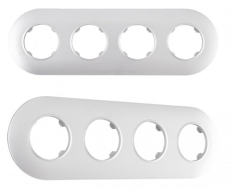 Рамка на 4 поста Arte Milano am-502.08 502.08-4.silver 