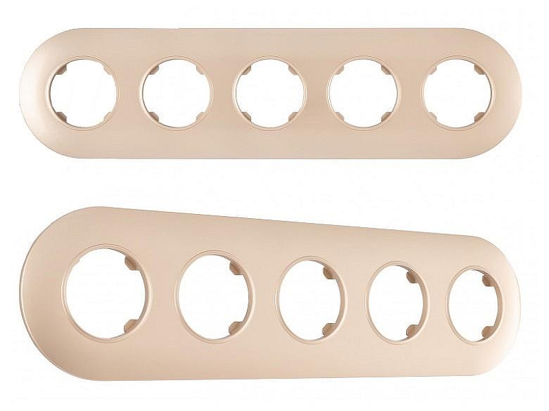 Рамка на 5 постов Arte Milano am-502.08 502.08-5.shampan 