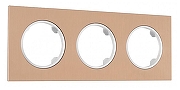 Рамка на 3 поста Arte Milano am-502.11 502.11-3.brown цвет Коричневый