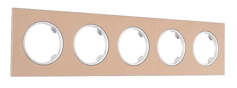 Рамка на 5 постов Arte Milano am-502.11 502.11-5.brown 