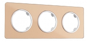 Рамка на 3 поста Arte Milano am-502.13 502.13-3.shampan цвет Бежевый