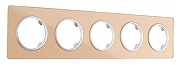 Рамка на 5 постов Arte Milano am-502.13 502.13-5.shampan цвет Бежевый