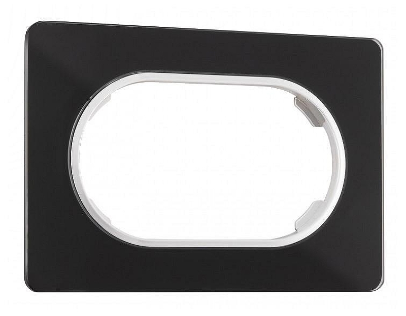 Рамка для двойной розетки Arte Milano am-502.13 502.13-double.black 