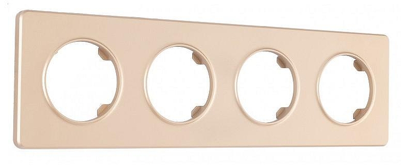 Рамка на 4 поста Arte Milano am-502.15 502.15-4.shampan 