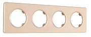 Рамка на 4 поста Arte Milano am-502.15 502.15-4.shampan цвет Бежевый