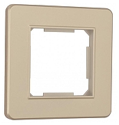 Рамка на 1 пост Arte Milano am-502.16 502.16-1.shampan цвет Бежевый